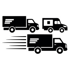  Delivery track icon vector illustration.