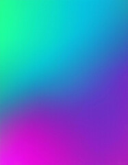 Abstract Gradient Background in Blue, Green, and Purple