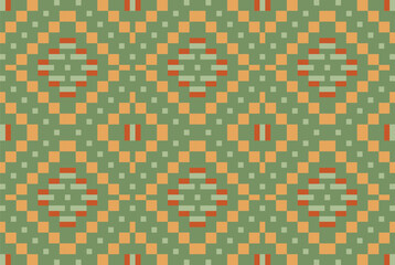 Geometry Shapes Islamic Pattern Wallpaperfolk Embroidery, Aztec Geometric Ornament Print. Design for Carpet, Wallpaper, Clothing, Wrapping, Fabric
