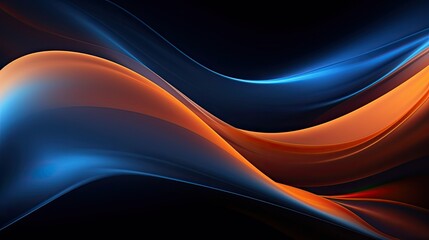 Obraz premium Abstract Background with Serene Smooth Lines