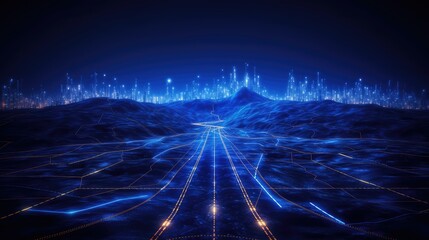 IT roadmap modern technology and innovative processes, networking and big data 