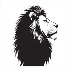 lion head isolated on white,head, lion, animal, vector, cartoon, wild, illustration, tattoo, cat, wolf, dog, mammal, mascot, face, isolated, black, silhouette, symbol, art, white, nature, animals, 