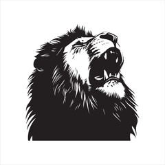 lion head isolated on white,head, lion, animal, vector, cartoon, wild, illustration, tattoo, cat, wolf, dog, mammal, mascot, face, isolated, black, silhouette, symbol, art, white, nature, animals, 
