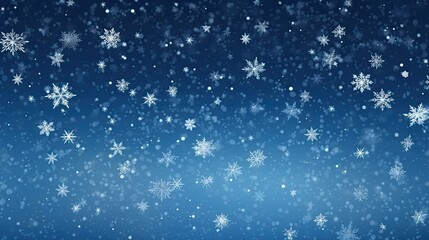 Winter background with snowflakes. Christmas and New Year concept