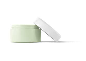 Cosmetic bottle without label, plastic bottle mockup for liquid soap, shampoo, shower gel, lotion, body milk isolated on white background.