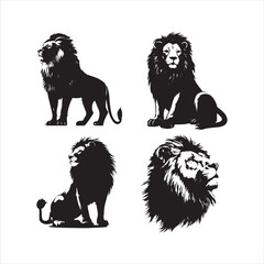 lion head isolated on white,head, lion, animal, vector, cartoon, wild, illustration, tattoo, cat, wolf, dog, mammal, mascot, face, isolated, black, silhouette, symbol, art, white, nature, animals, 