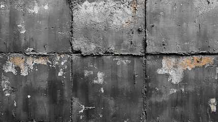 Tekstura stary mur betonowy, szary vintage, tapeta generative ai 