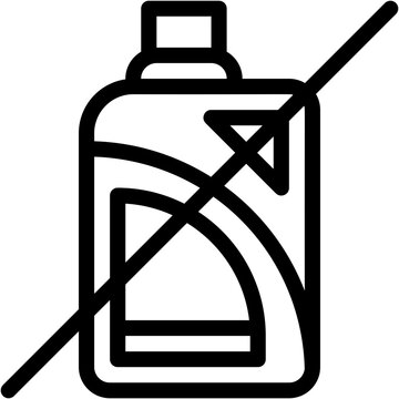 recommend clip art: Vector Icon No Bleach, Housework, Signaling, Laundry, Washing