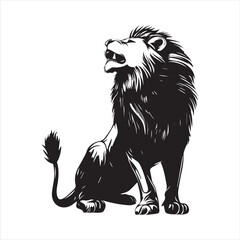 lion head isolated on white,head, lion, animal, vector, cartoon, wild, illustration, tattoo, cat, wolf, dog, mammal, mascot, face, isolated, black, silhouette, symbol, art, white, nature, animals, 