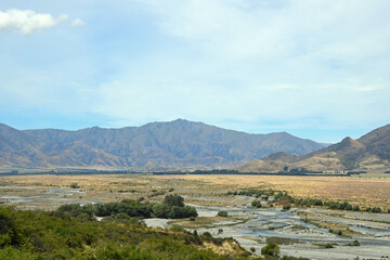 Obraz premium Steppe in New Zealand