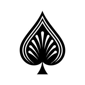 recommend clip art: spades card icon Silhouette - Transparent Background Clip art 