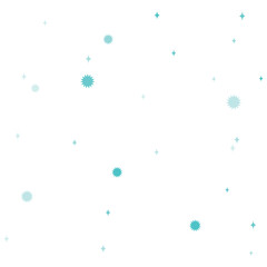 Sparkles and stars seamless pattern
