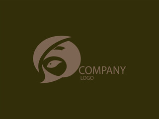 Letter A Vector Logo in the Shape of a Fish
, a Symbol of Joy and the Tropical Sea