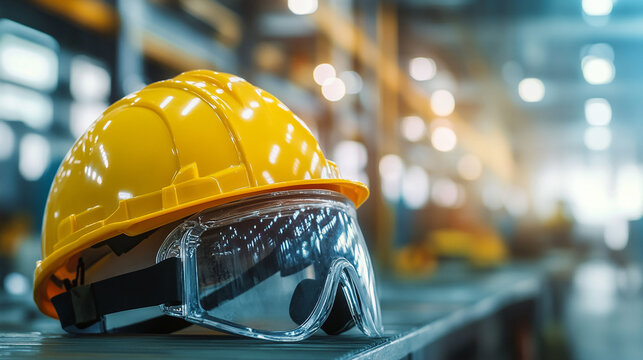 Work safety concept. regulations and standard in industry