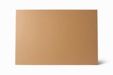Fototapeta premium there is a brown square with a shadow on the ground