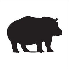 rhino illustration., cartoon, animal, vector, mammal, illustration, wild, hippo, rhino, bear, wildlife, hippopotamus, zoo, nature, animals, rhinoceros, art, big, cute, fun, drawing, elephant, safari, 