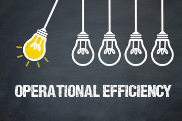 Fototapeta premium Operational efficiency
