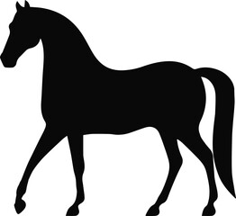 Fototapeta premium A horse sign vector image
