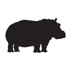 rhino illustration., cartoon, animal, vector, mammal, illustration, wild, hippo, rhino, bear, wildlife, hippopotamus, zoo, nature, animals, rhinoceros, art, big, cute, fun, drawing, elephant, safari, 