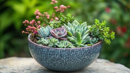 Succulent Dish Garden, Succulent in a pot, Succulent, Succulent plants, Succulent garden