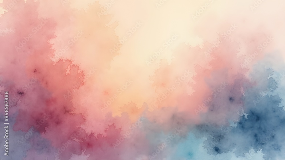 Poster background with paint. divorces and drops. periwinkles generated by ai