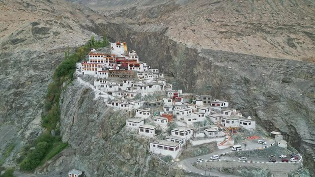 Diskit gompa, Ladakh, India, Buddhist monasteries, Tibetan Buddhism, Small Tibet