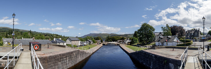 Fototapeta premium Fort Augustus Scotland