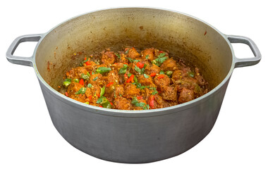 Marmite de rougail saucisses 