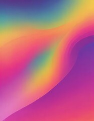 a vibrant gradient background with a rainbow-like effect, transitioning from warm hues of red, orange, and yellow to cool tones of blue, green, and purple