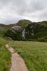 Scenery in Glen nevis scotland