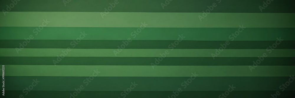 Aufkleber a close-up view green wall with horizontal stripes of varying widths, creating a textured and visually interesting pattern