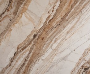 Obraz premium a close-up view marble surface with a marbled pattern of light and dark brown hues