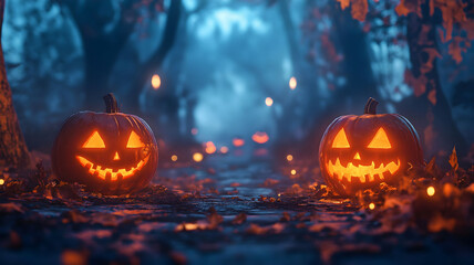 Ghastly Halloween Backgrounds for Engaging Presentations