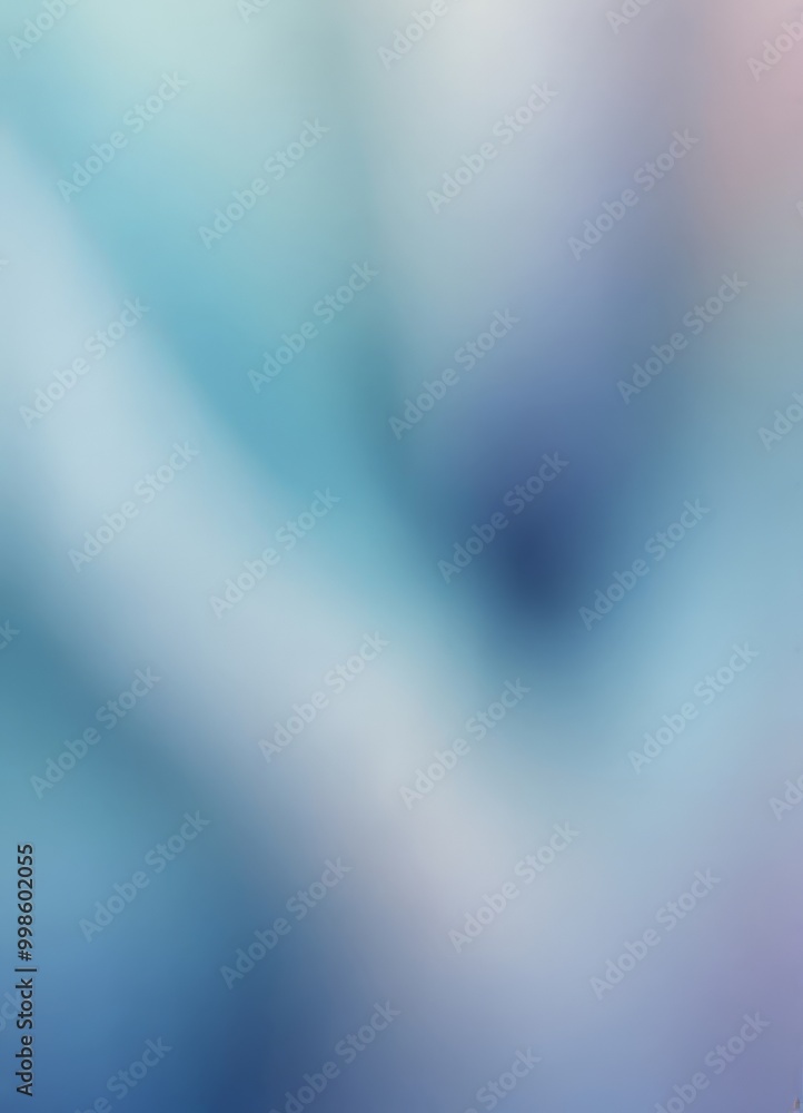 Poster a blurred, abstract representation gradient, with a gradient transitioning from light blue to darker