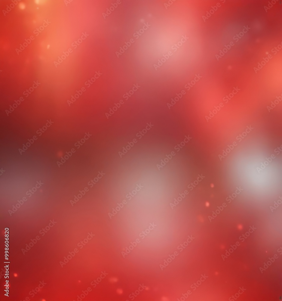 Aufkleber a blurred, abstract representation red background with scattered white dots, creating a sense of mov
