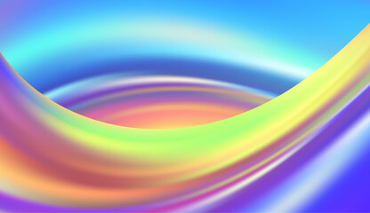 holographic rainbow foil abstract background. colorful bright blurry backdrop