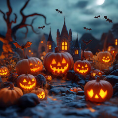 Vampiric Halloween Backgrounds for Dark and Dramatic Decks