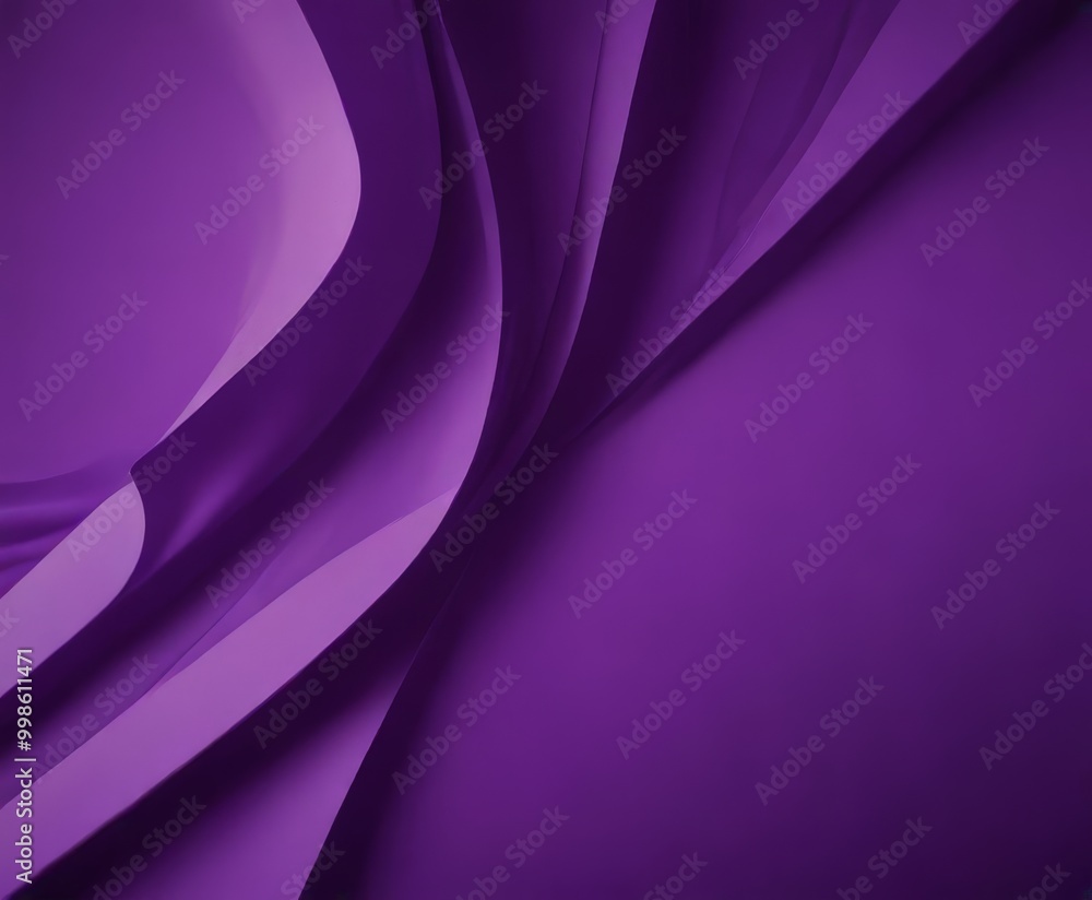 Poster a close-up view purple fabric with a subtle texture, creating a visually striking abstract pattern
