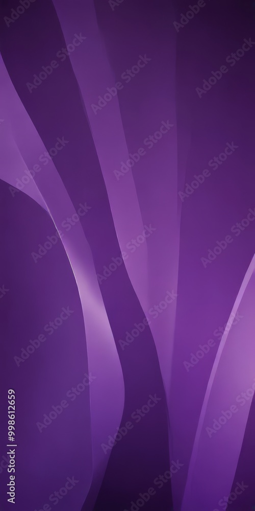 Aufkleber a purple abstract background with curved lines and a gradient effect, creating a sense of movement and depth