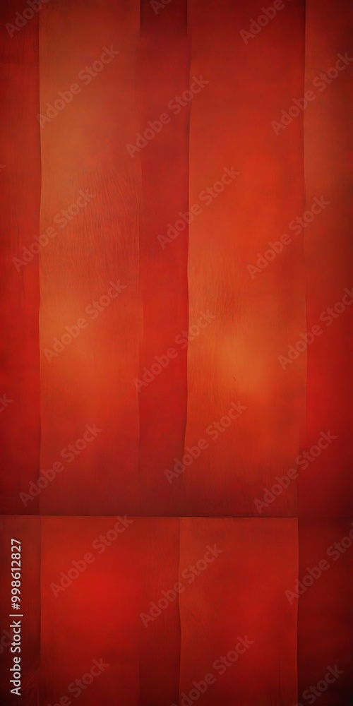Aufkleber Abstract with vertical stripes of red and orange, creating a gradient effect