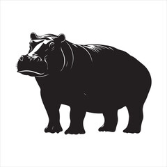 rhino on white background cartoon, animal, vector, illustration, mammal, wild, hippo, rhino, wildlife, bear, nature, zoo, hippopotamus, rhinoceros, art, fun, safari, drawing, comic, elephant, animals,