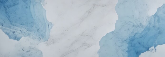 Naklejka premium a close-up view marble-like surface with a blend of blue and white hues, resembling the natural formations of ice and snow