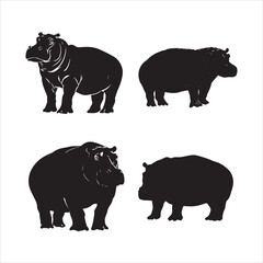 rhino on white background cartoon, animal, vector, illustration, mammal, wild, hippo, rhino, wildlife, bear, nature, zoo, hippopotamus, rhinoceros, art, fun, safari, drawing, comic, elephant, animals,