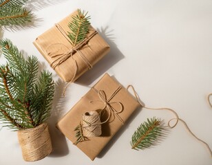 Freigestellte Weihnachtsgeschenke mit nachhaltiger Verpackung &ndash; Perfekt f&uuml;r umweltbewusste Festtage