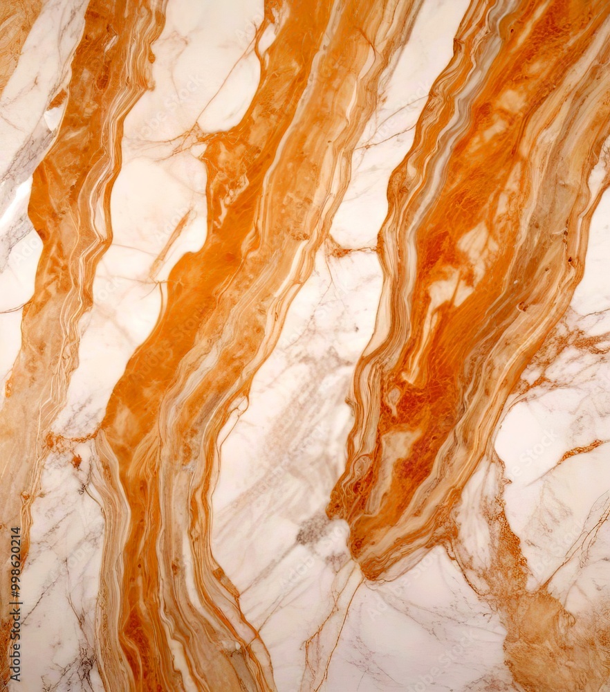 Poster a close-up view marble surface with a swirling pattern of light and dark brown hues, creating a sense of movement and texture