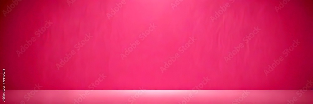 Poster a pink background with a white base, creating a minimalist and clean aesthetic
