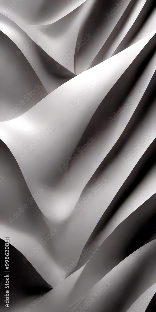 Aufkleber a close-up textured gray surface, featuring a repeating pattern of curved lines and angles that create a sense of depth and movement
