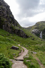 Scenery in Glen nevis scotland