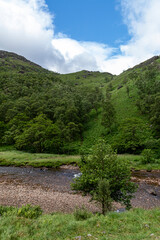 Scenery in Glen nevis scotland