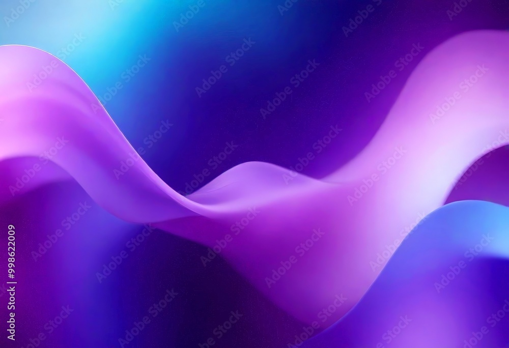 Poster a gradient of purple and blue hues, with the purple color transitioning from a deep, rich hue at the